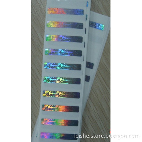 hologram scratch label/hologram label